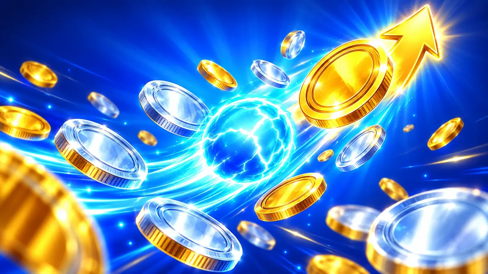 Coin UP: Lightning: screens and mechanics