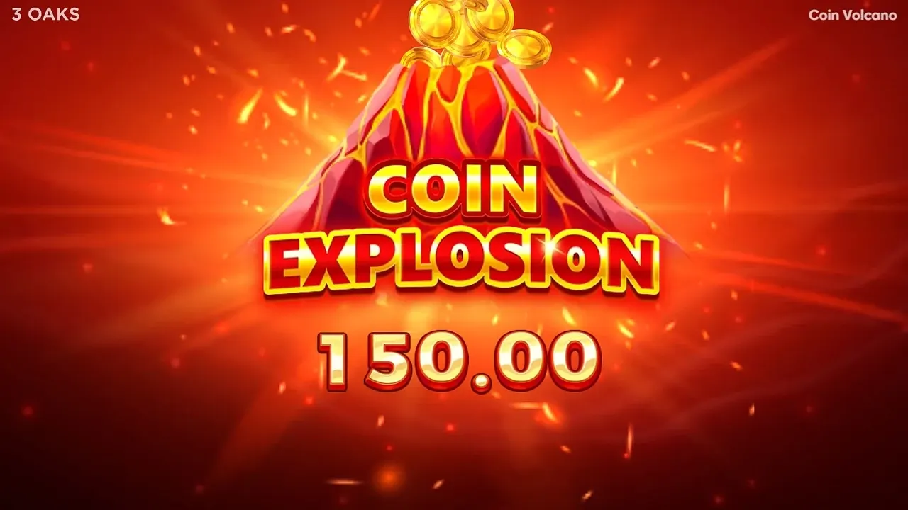 Coin Volcano game display, view 2