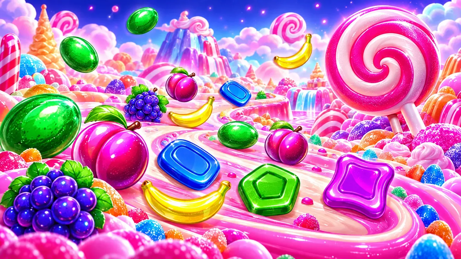 Sweet Bonanza 2500: screens and mechanics
